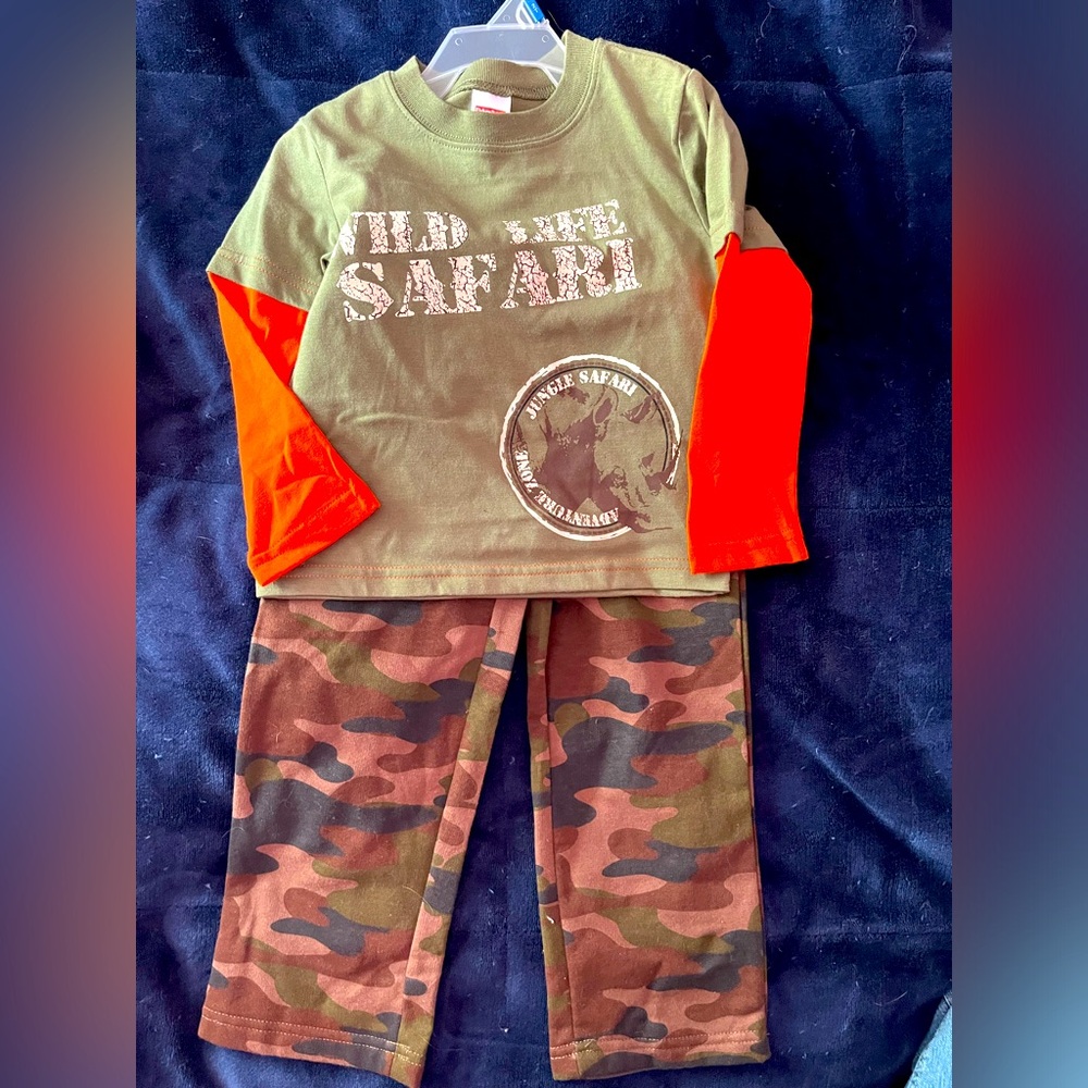 Boys size 2T shirt and pants